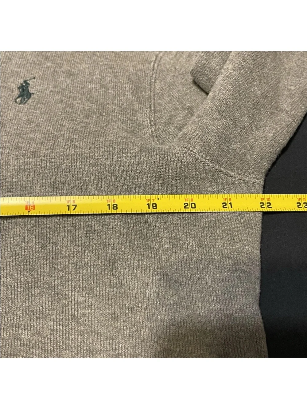 Polo Ralph Lauren Men's Gray Quarter-zip Pullover Sweatshirt Size M #golfwear
